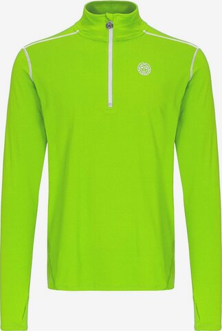 BIDI BADU Performance Shirt 'Zac' in Green: front