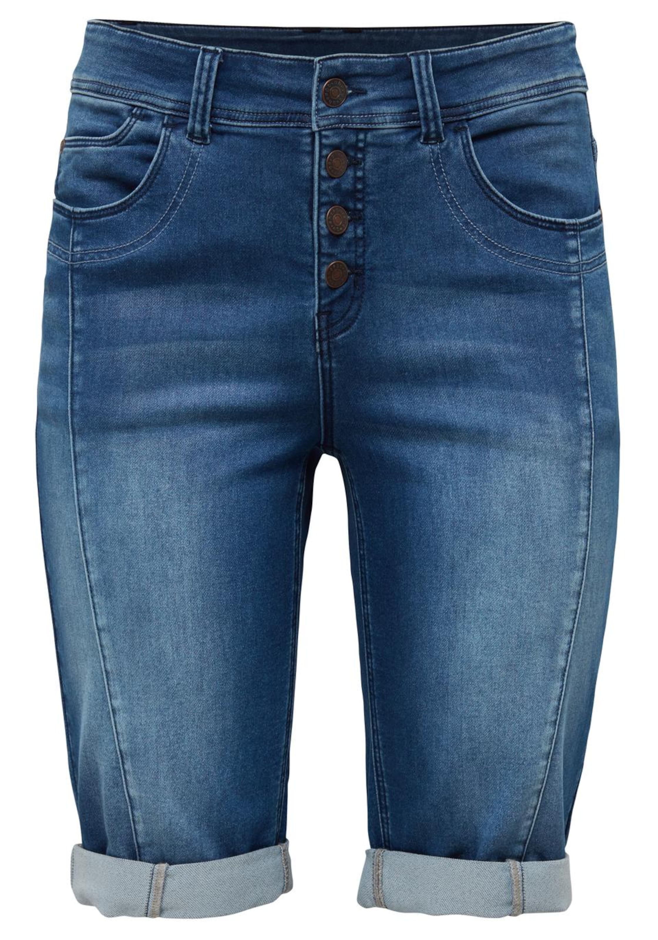 Slimfit Jeans de la SHEEGO pe albastru: față