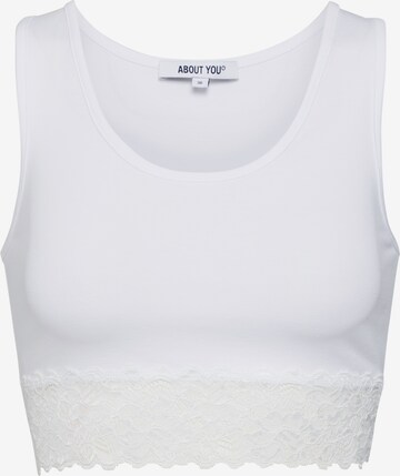 ABOUT YOU Top 'Lotte' in White: front