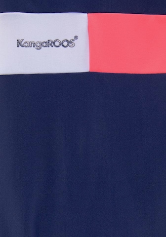 KangaROOS Bustier Badpak in Blauw