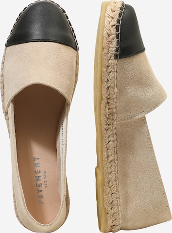 PAVEMENT Espadrillaer 'Nanna' i beige: side