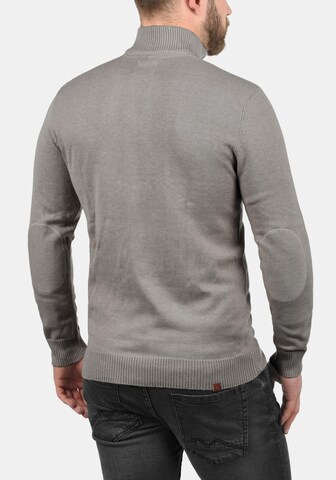 BLEND Strickpullover 'Lenny' in Grau