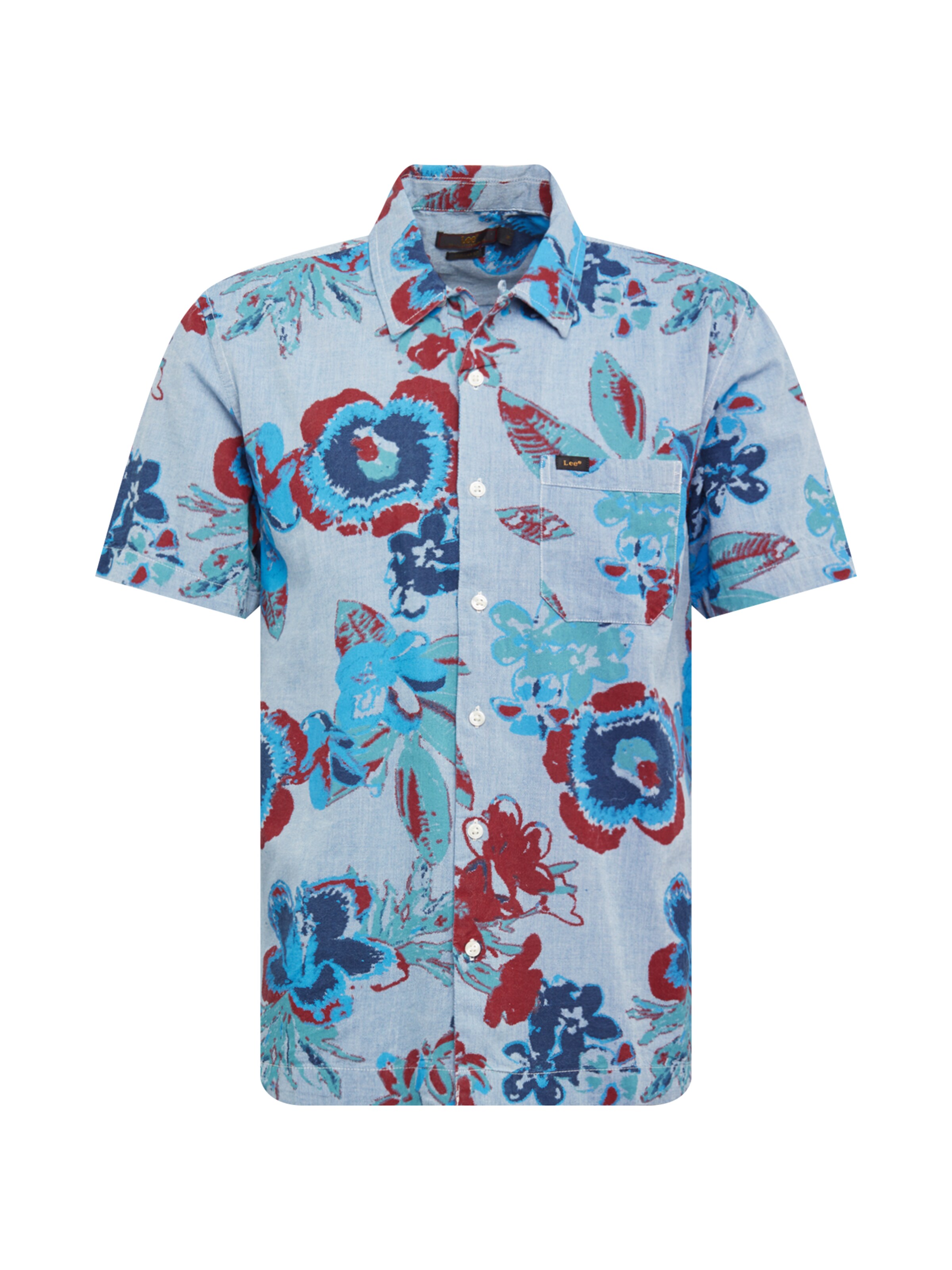 Lee - Overhemd 'SEASONAL' in de kleur Blauw