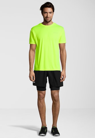 ENDURANCE - Camiseta funcional 'Vernon' en amarillo