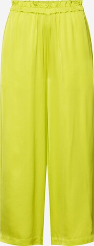 Wide leg Pantaloni 'Nerian' di EDITED in giallo: frontale