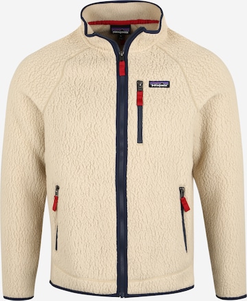 Veste en polaire fonctionnelle 'Retro Pile' PATAGONIA en beige : devant