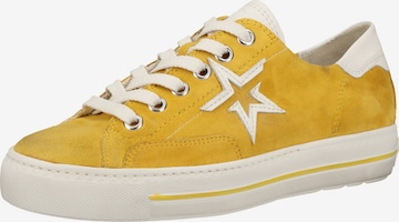 Paul Green Sneakers in Yellow: front