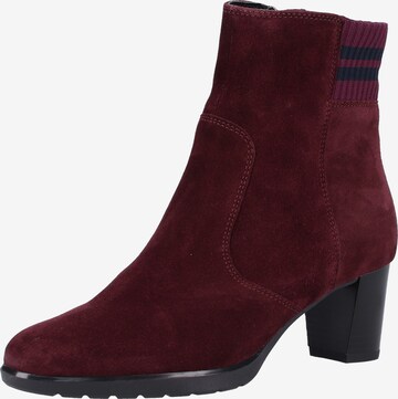ARA Ankle Boots 'Orly' in Red: front