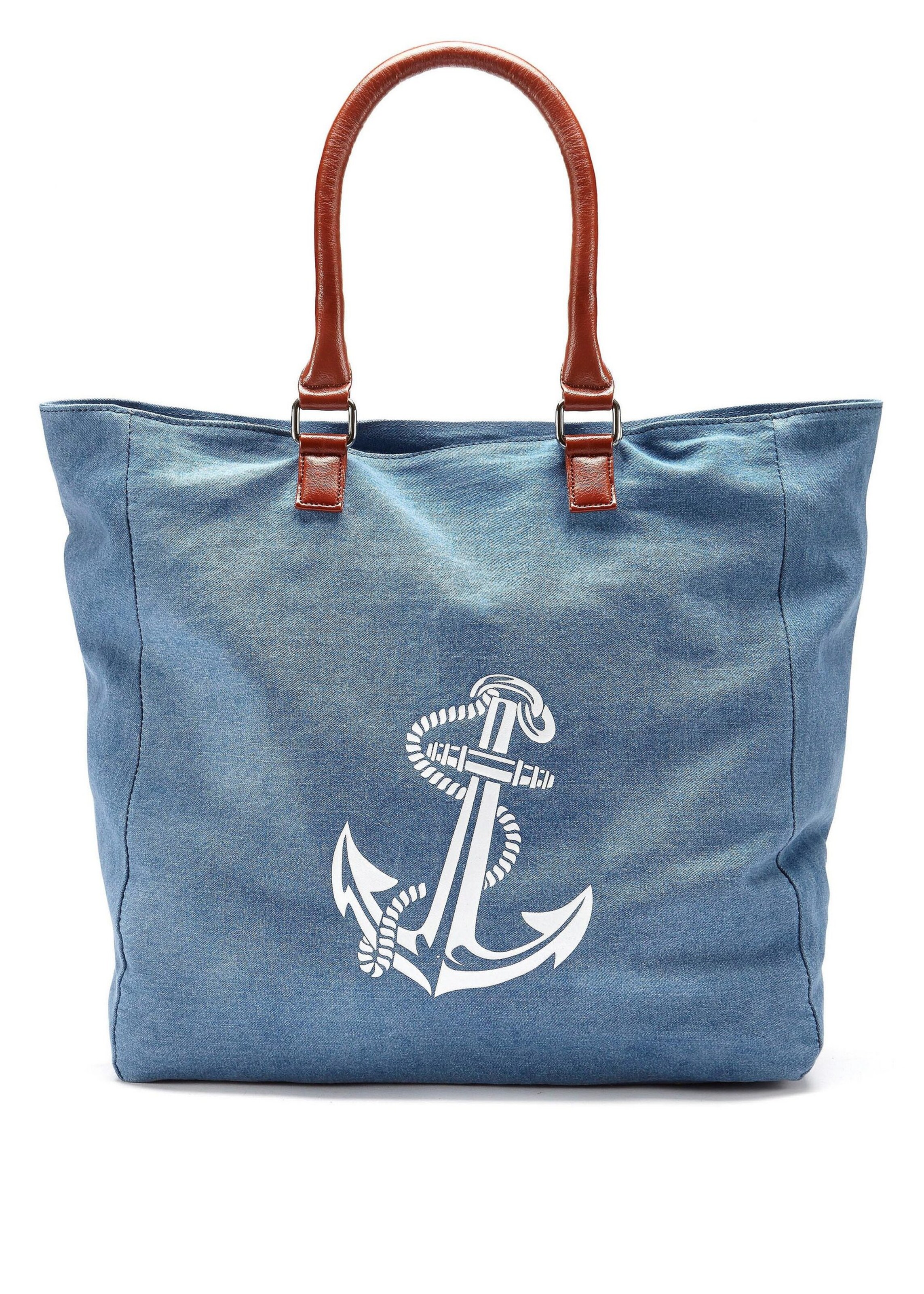 LASCANA - Strandtasche in blau