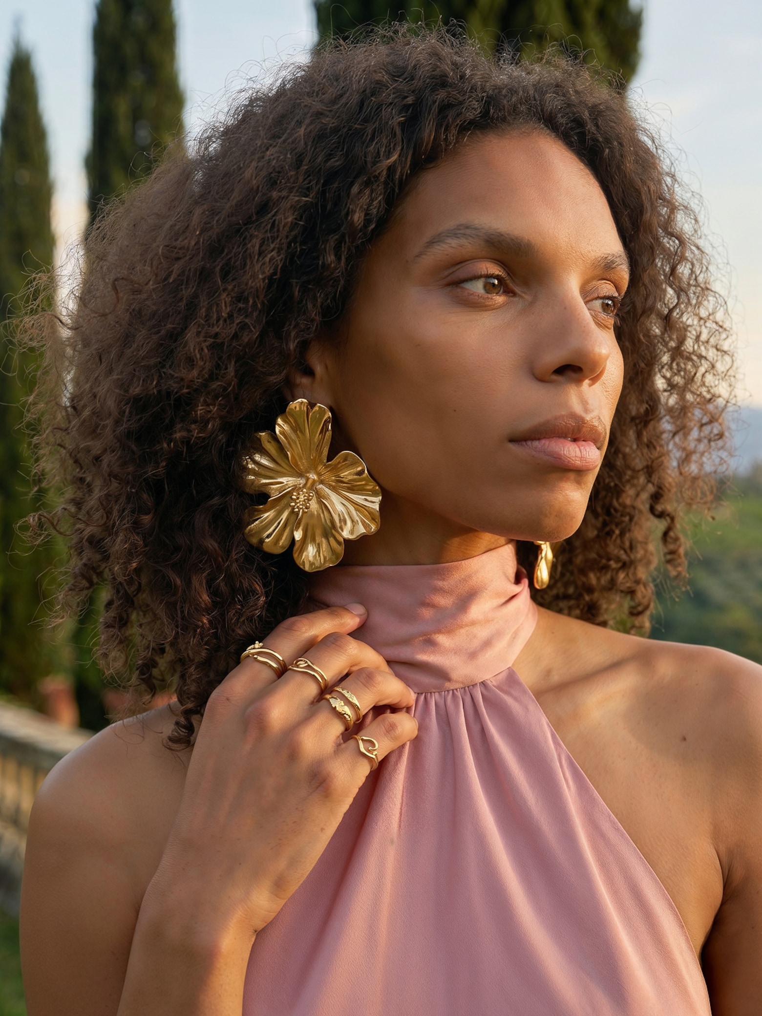 Para damas de honor e invitadas de boda Accesorios Chic