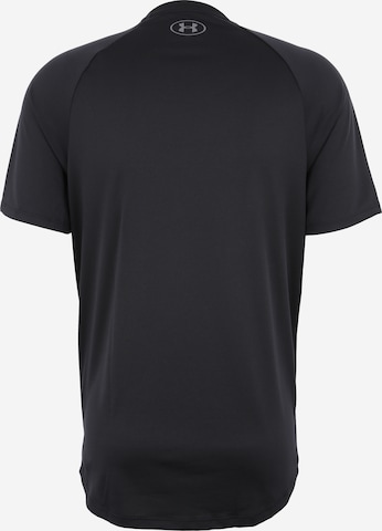 juoda UNDER ARMOUR Standartinis modelis Sportiniai marškinėliai 'Tech 2.0'