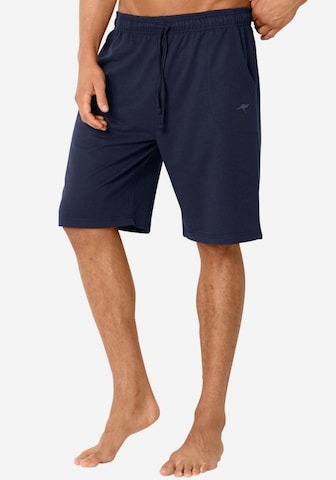 KangaROOS Regular Workout Pants in Blue: front