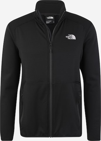 THE NORTH FACE Bluza polarowa funkcyjna 'Quest' w kolorze czarny: przód