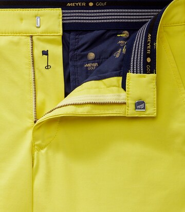 Meyer Hosen Slim fit Chino Pants 'B-St. Andrews' in Yellow