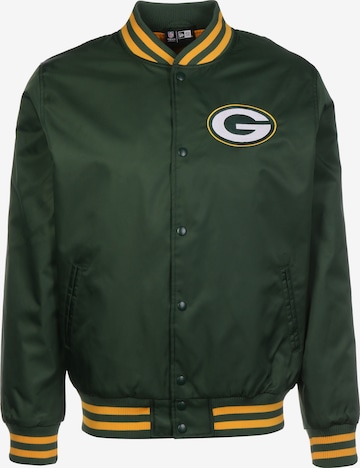 NEW ERA Between-Season Jacket 'Green Bay Packers' in Green: front