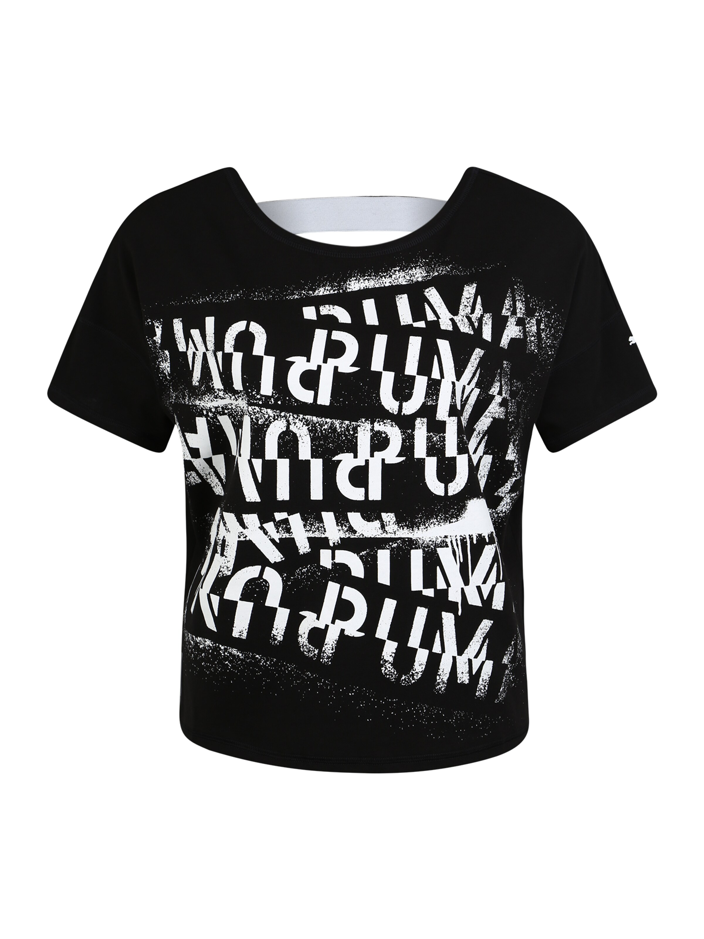 PUMA - Functioneel shirt 'HIT Feel It' in de kleur Zwart