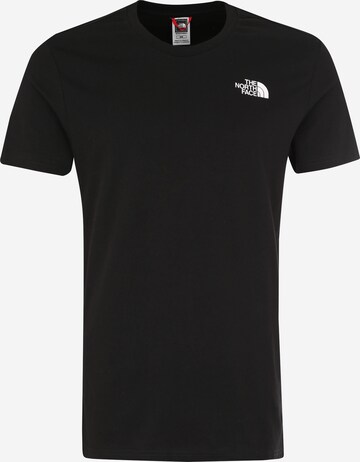 THE NORTH FACE Shirt 'Simple Dome' in Zwart: voorkant