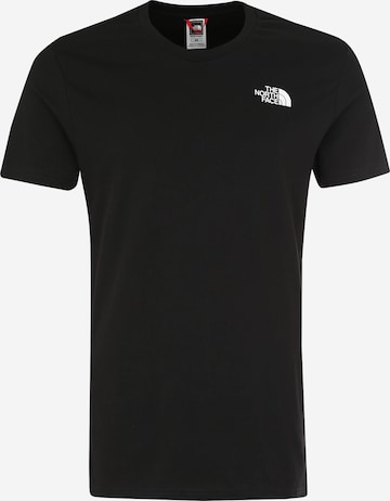 THE NORTH FACE Regular Fit T-Shirt 'Simple Dome' in Schwarz: predná strana