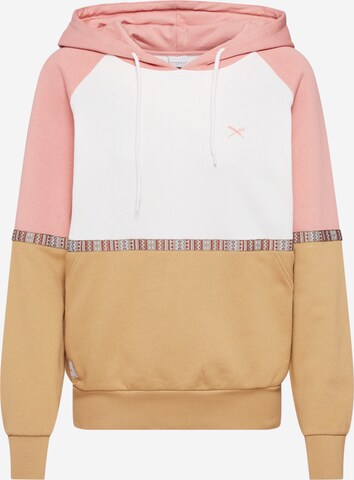 Iriedaily - Sweatshirt 'Kachina' em mistura de cores: frente