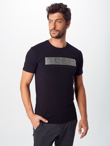 GUESS Shirt in Schwarz