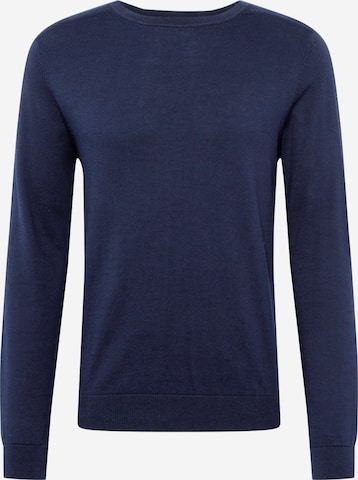SELECTED HOMME Sweater 'BERG' in Blue: front