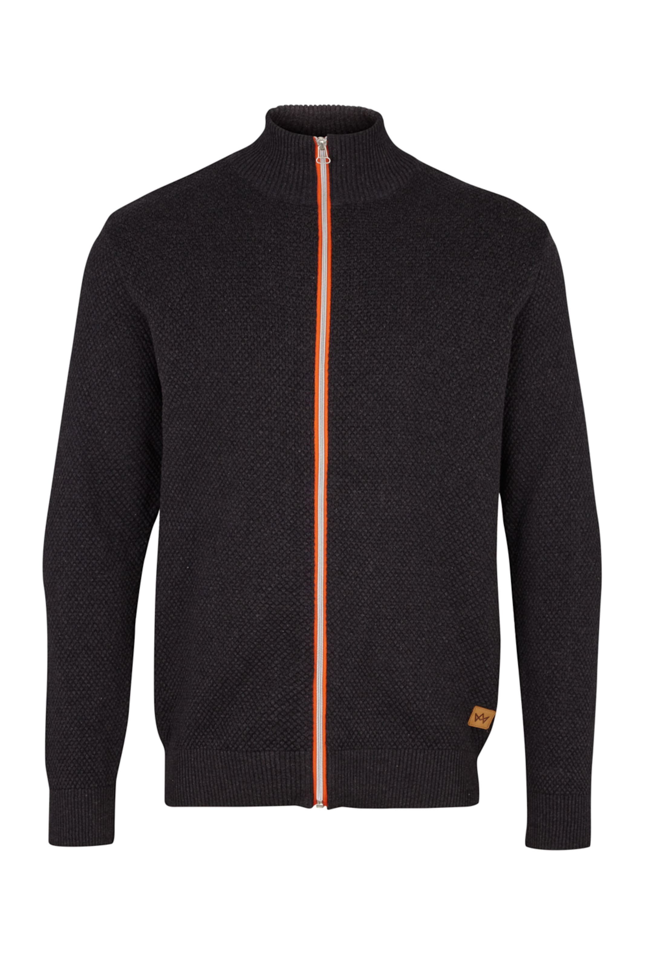 Kronstadt Strickjacke 'Erik' in Grau: Vorderseite