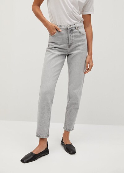 Mango Jeans New Mom In Hellgrau About You