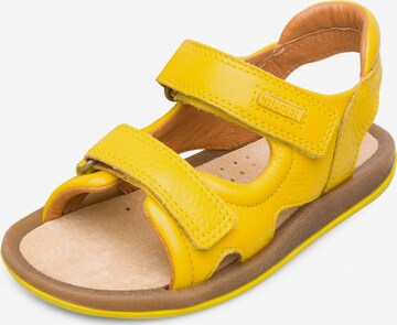 CAMPER Sandals & Slippers 'Bicho' in Yellow: front