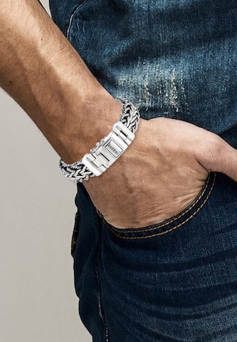 Bracelet KUZZOI en argent : devant