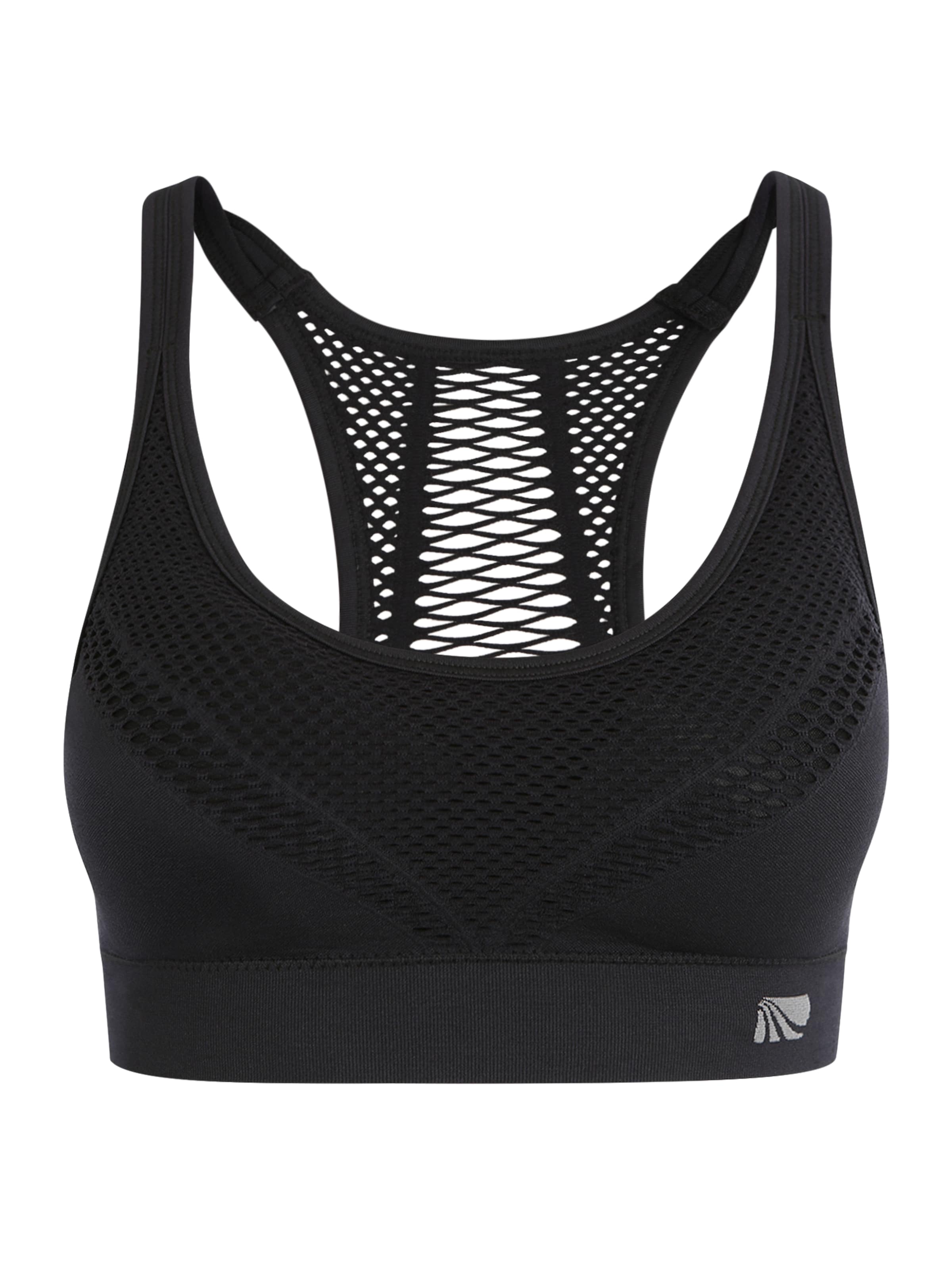 Marika Korzet Športová podprsenka 'SKYLAR' - Čierna: predná strana