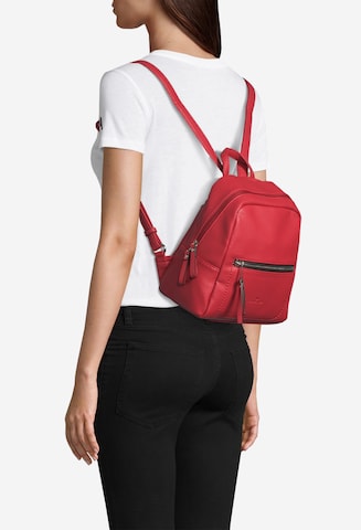 TOM TAILOR - Mochila 'Tinna' em vermelho