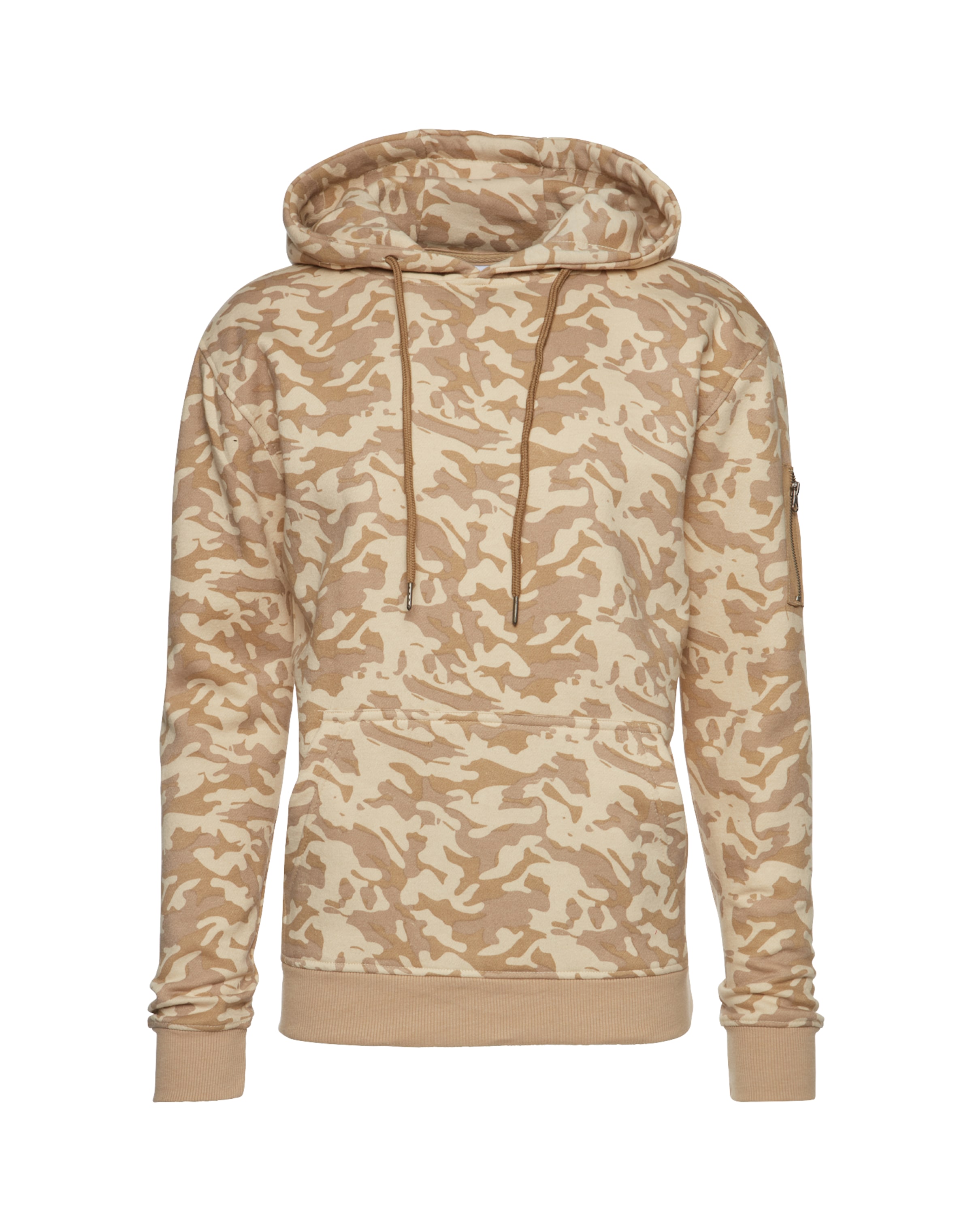 Urban Classics - Sweatshirt em bege: frente