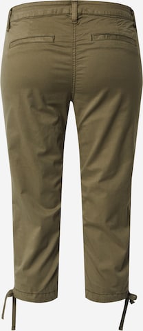 TOM TAILOR Slimfit Broek in Groen