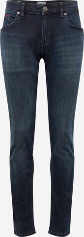 Tommy Jeans Slimfit Jeans 'Scanton Cobco' in Blauw: voorkant