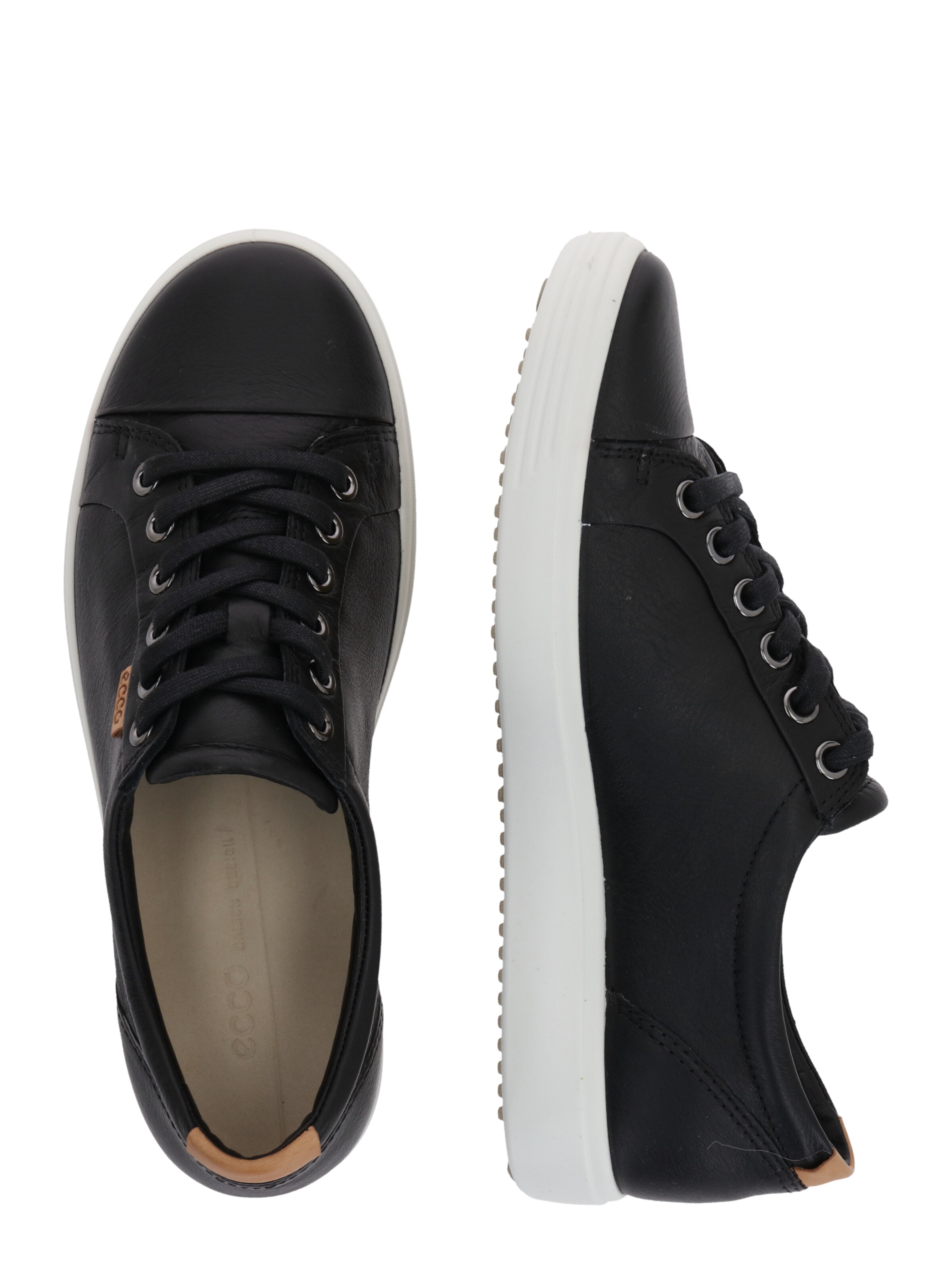 ECCO Nízke tenisky 'Soft 7' - Čierna