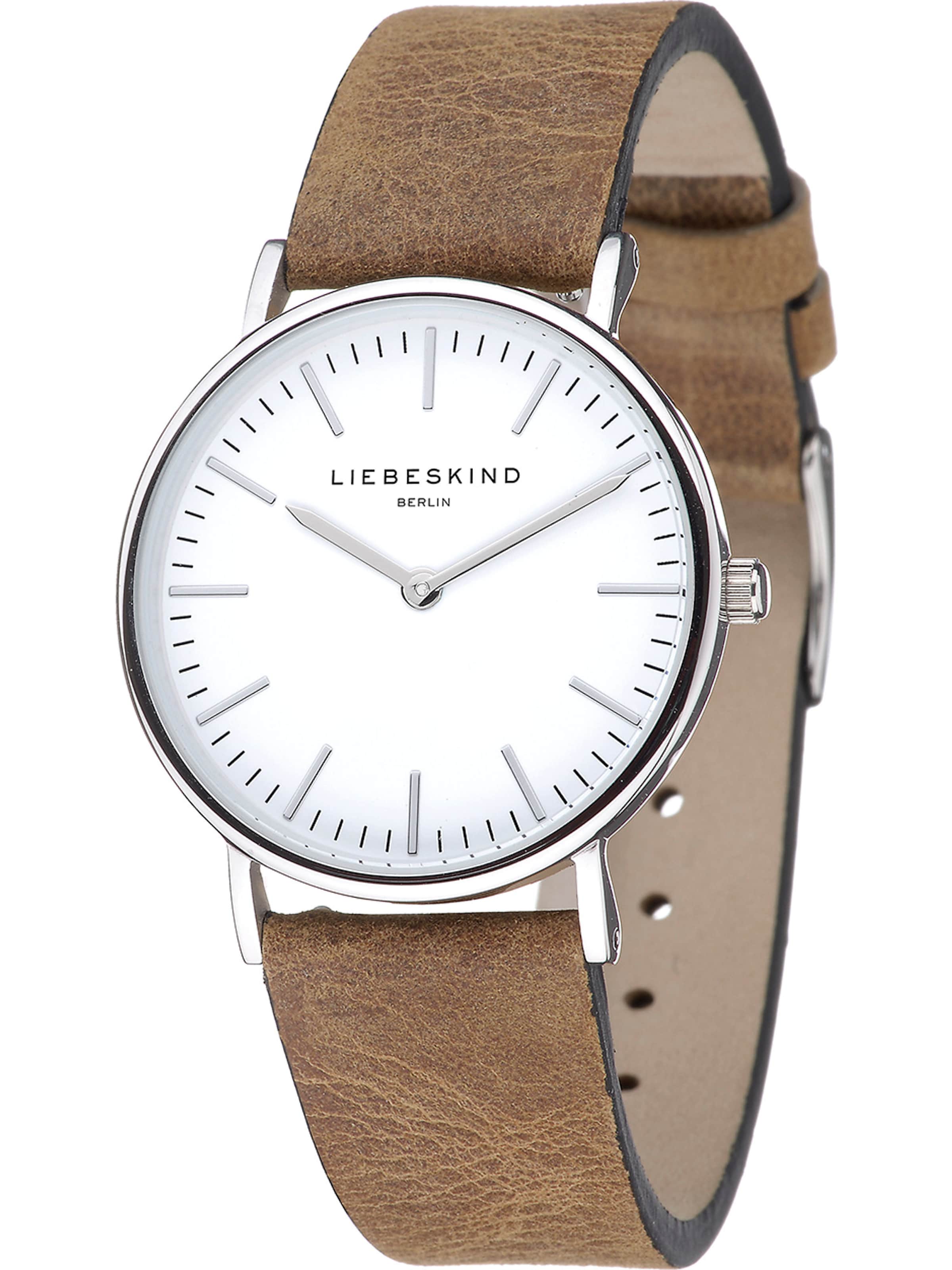 Montre à affichage analogique 'New Case' Liebeskind Berlin en marron : devant