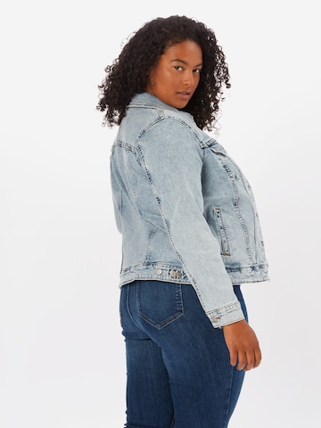 Levi's® Plus Prechodná bunda 'Original Trucker' - Modrá