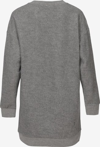 BENCH Sweatshirt 'Arrangement' in Grau