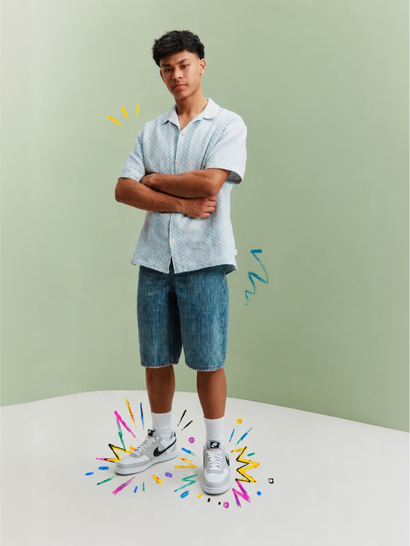 For every jump and run Fresh Sneakers