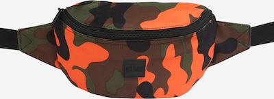 Urban Classics Gürteltasche 'Camo Hip Bag' in orange / schwarz, Produktansicht