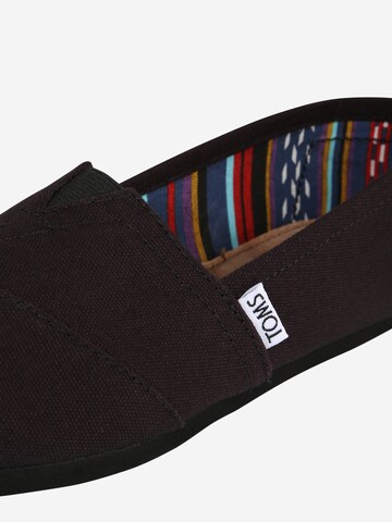 TOMS Espadryle 'Alpargata Core' w kolorze czarny