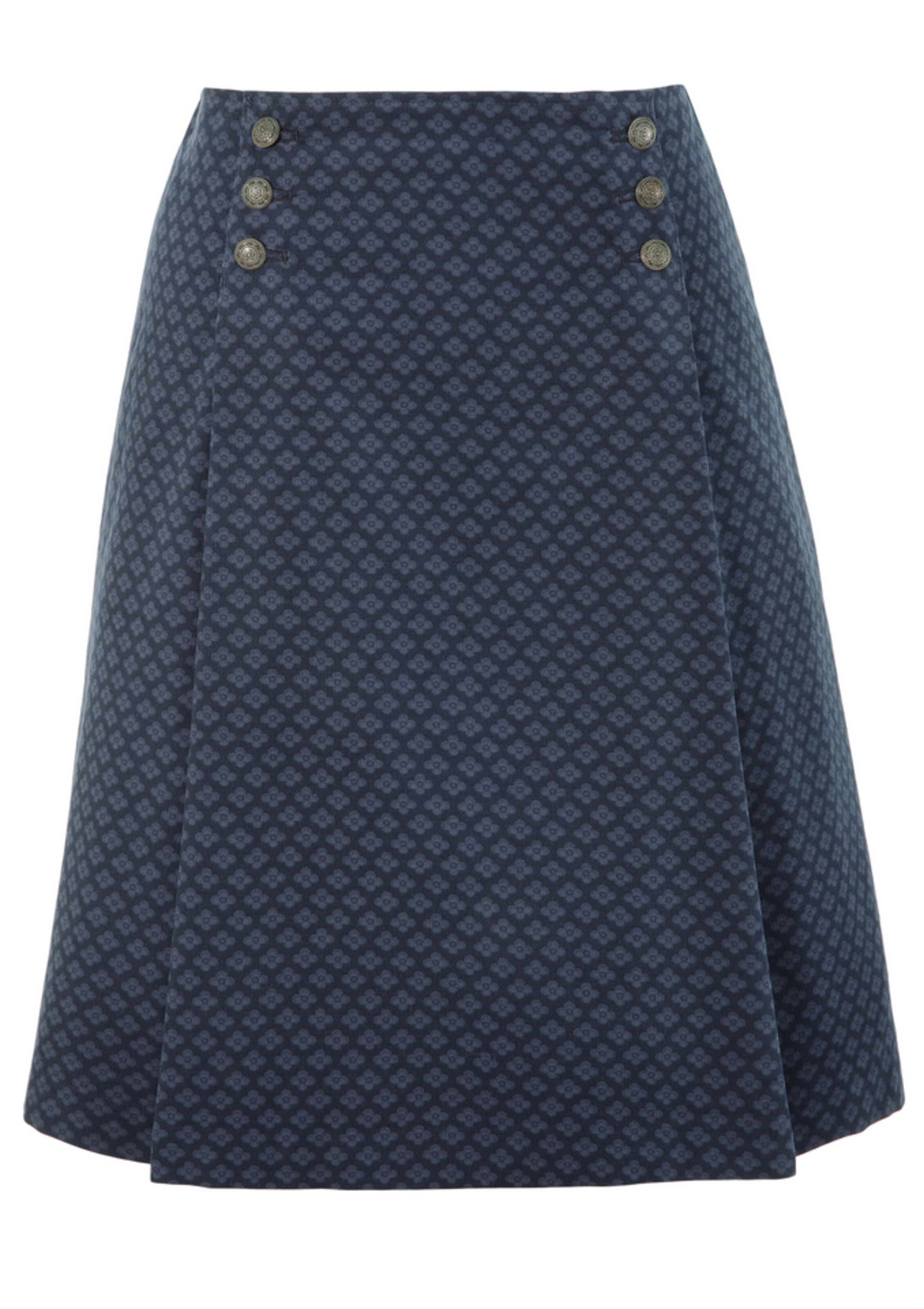 HOHENSTAUFEN - Trachtenrock in nachtblau