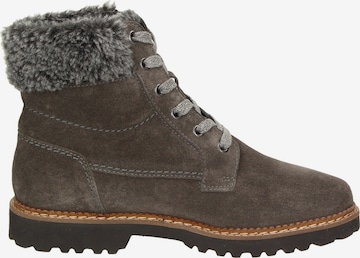 SIOUX Lace-Up Ankle Boots 'Velisca' in Grey