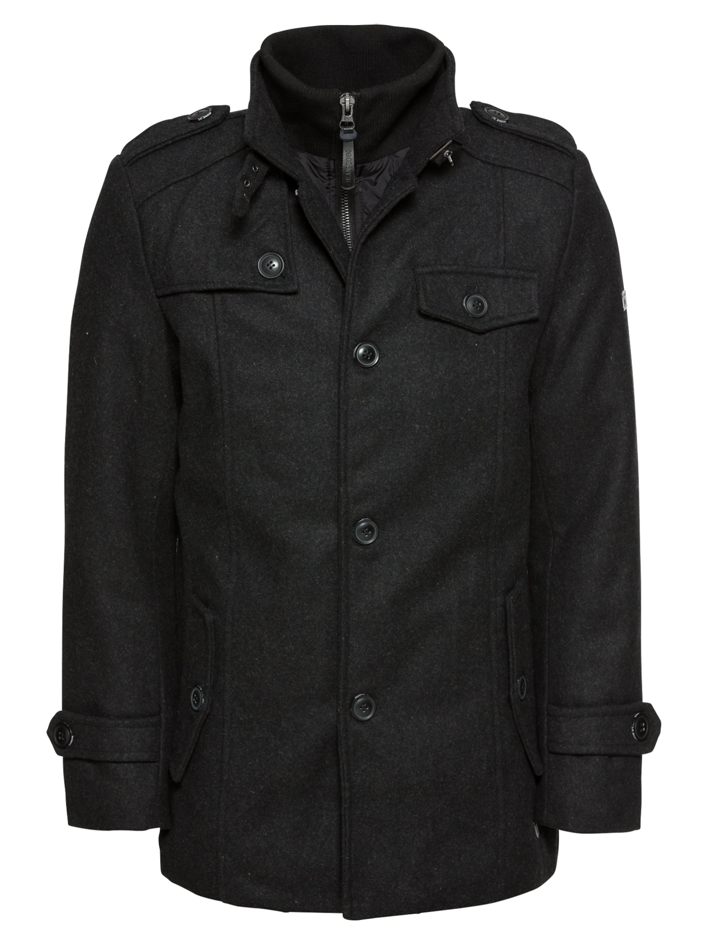 INDICODE JEANS Välikausitakki 'Brendan' värissä harmaa