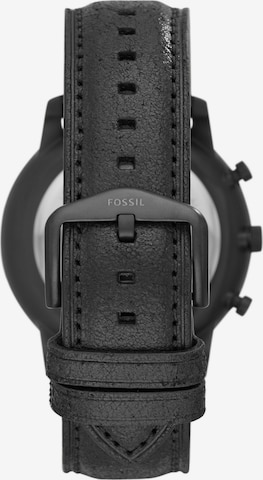 juoda FOSSIL Analoginis (įprasto dizaino) laikrodis