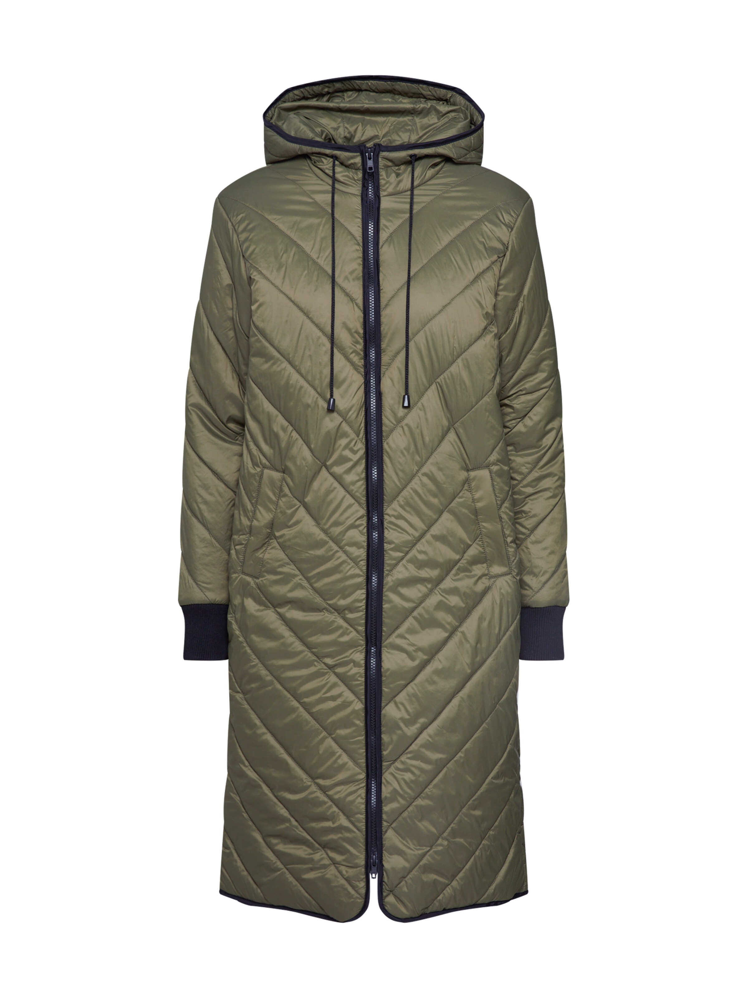 SISTERS POINT - Tussenmantel 'DINA-JA' in de kleur Kaki