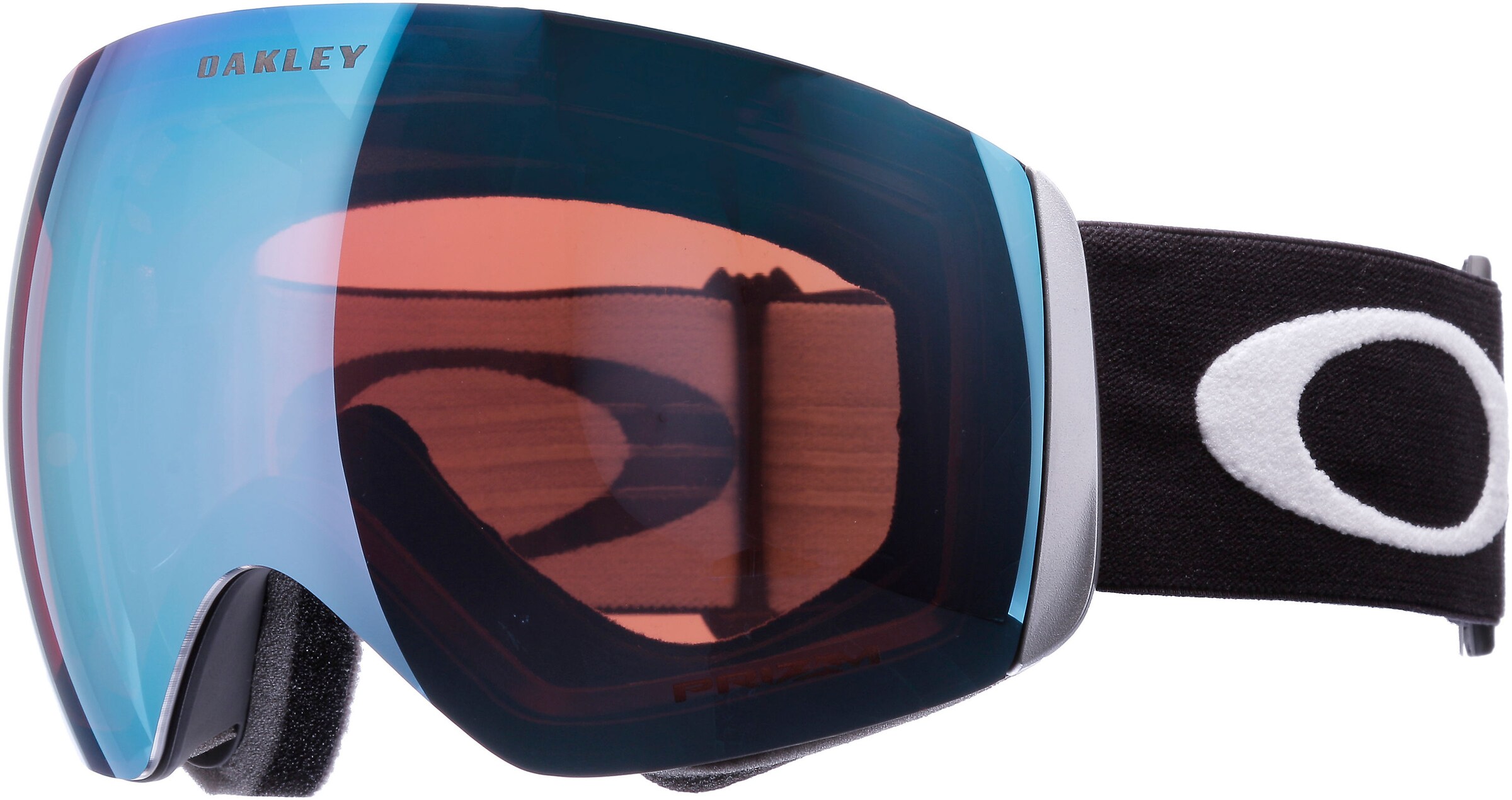 OAKLEYSportske naočale 'Flight Deck' - crna boja: prednji dio