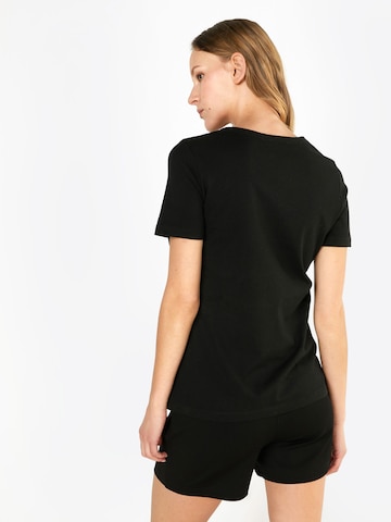 LACOSTE Tričko – černá: zadní strana
