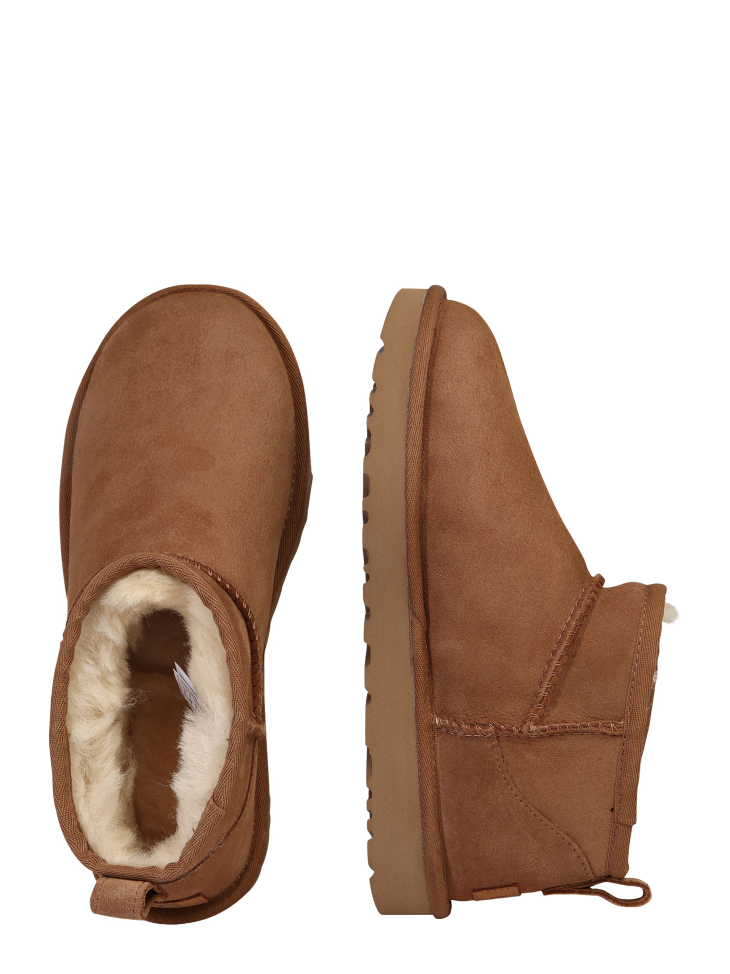 UGG Boots 'W CLASSIC ULTRA MINI' in Brown