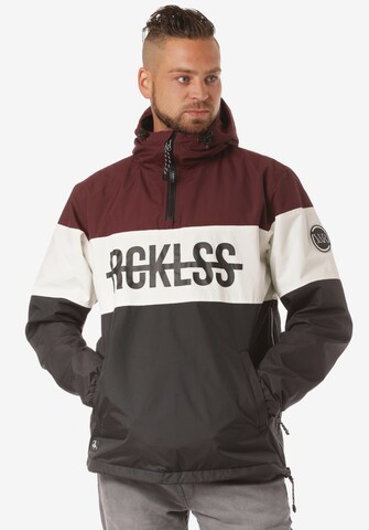 Young & Reckless Jacke 'Pull Over Anorak' in Schwarz